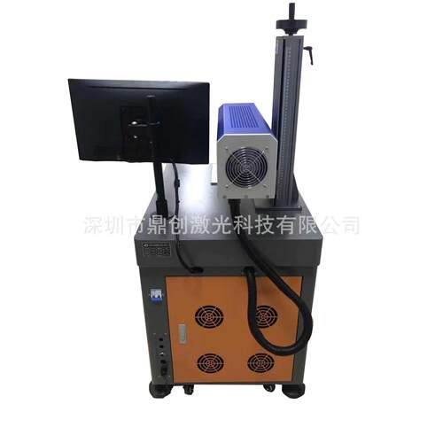 镭10瓦30瓦60瓦O2激C光RPP打标喷机皮革木材纺织塑胶雕深圳鼎码创 - 图1