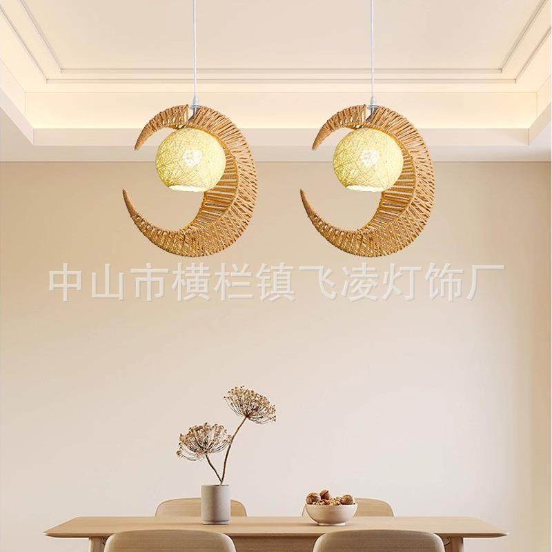 复藤编吊灯厅草26453帽茶室民餐宿饭店日竹艺店式铺商用灯笼竹编,淘宝优惠券,粉丝福利购,淘宝优惠卷