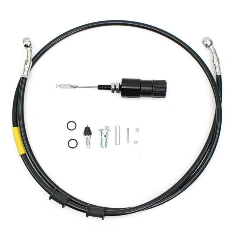 摩托车跑车拉线改装省力液压离合器ACN下泵分泵大排量车型通用款 - 图0