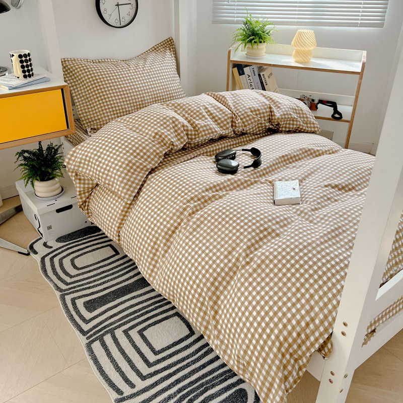 学生宿舍六件套床上用品被套床单枕芯全套被子一整套被褥全套枕芯 - 图2