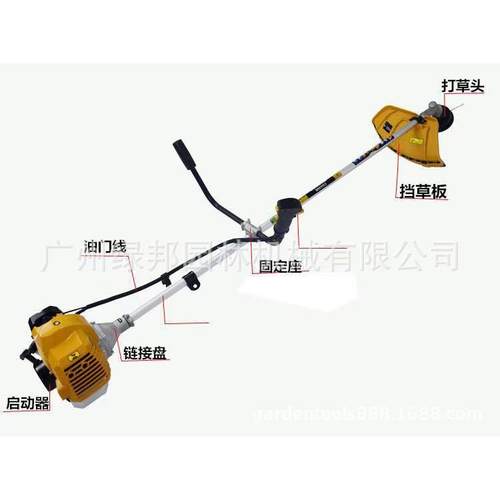 盛泰山割华草机家用除草型割草侧机小挂式草坪CG400/HS修剪机 - 图2