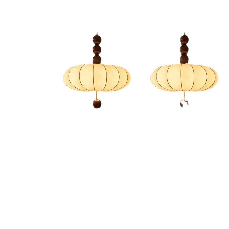 中古风吊灯法式复古书房卧室客厅餐厅吧台灯衣帽间布艺南瓜氛围灯,淘宝优惠券,粉丝福利购,淘宝优惠卷