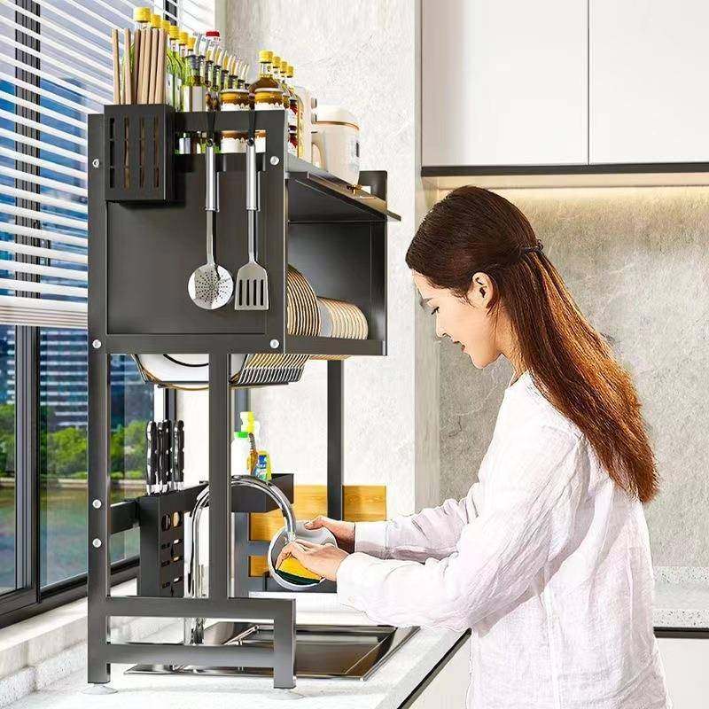 厨房槽05-05置物架多功碗能碗碟收纳架台面水洗槽放置架架水池上,淘宝优惠券,粉丝福利购,淘宝优惠卷