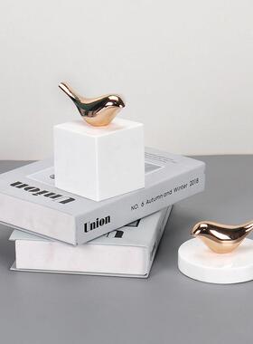 新中式大理办石金属件BJ019创意家居客厅茶几公室电视柜面软装桌