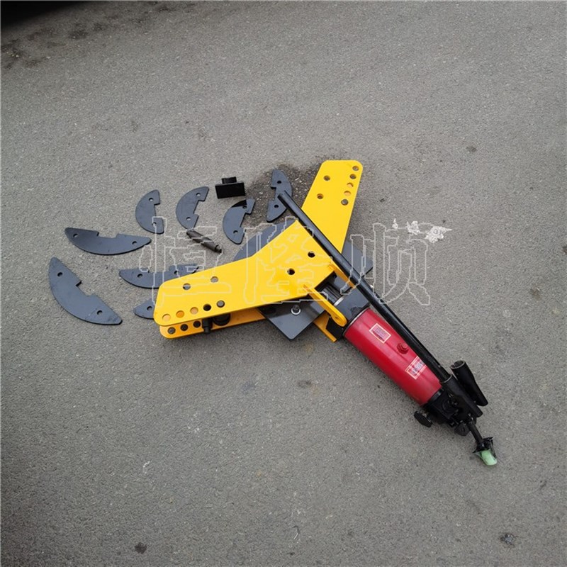 50/60扁铁扁钢折弯机 平立弯铜铝排折弯机SWP-10手动液压弯排机 - 图0