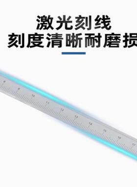 量哈深度游卡尺标准带表数显0OAJ203标005001000高精度家用不锈钢