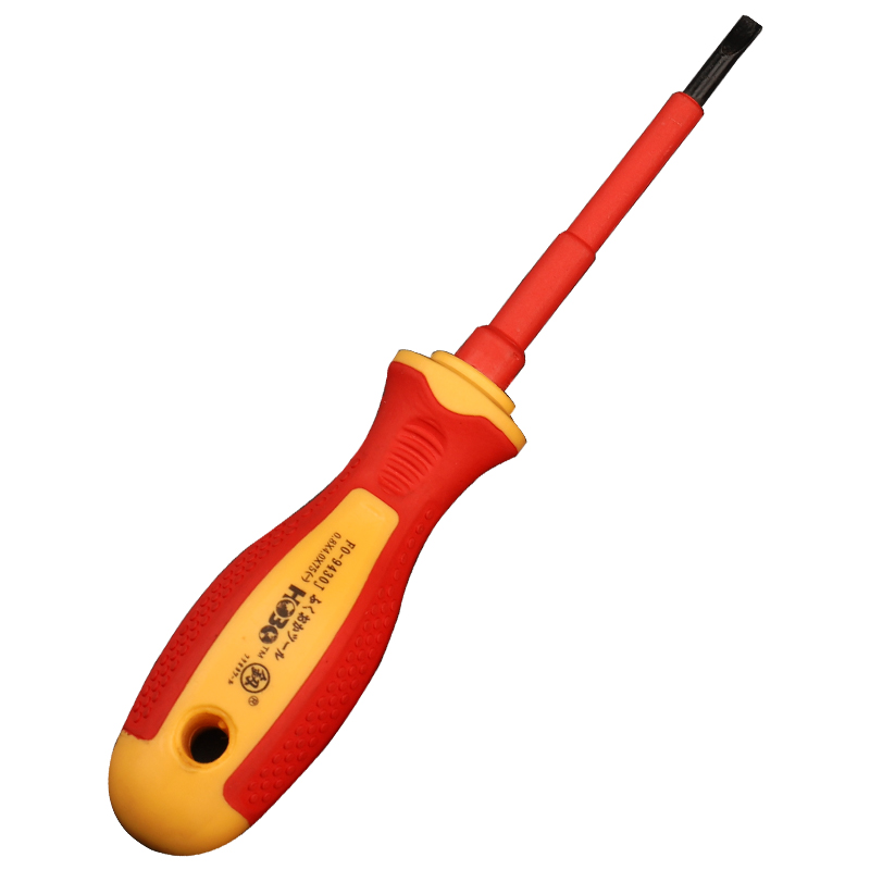日本福冈绝缘螺丝刀1000V高压带电操作十字一字电工专用起子改锥 - 图3