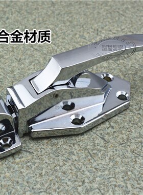 不锈钢平面烘箱门锁 冰柜拉手 可调节拉手把手锁冷库门锁烘箱烤箱