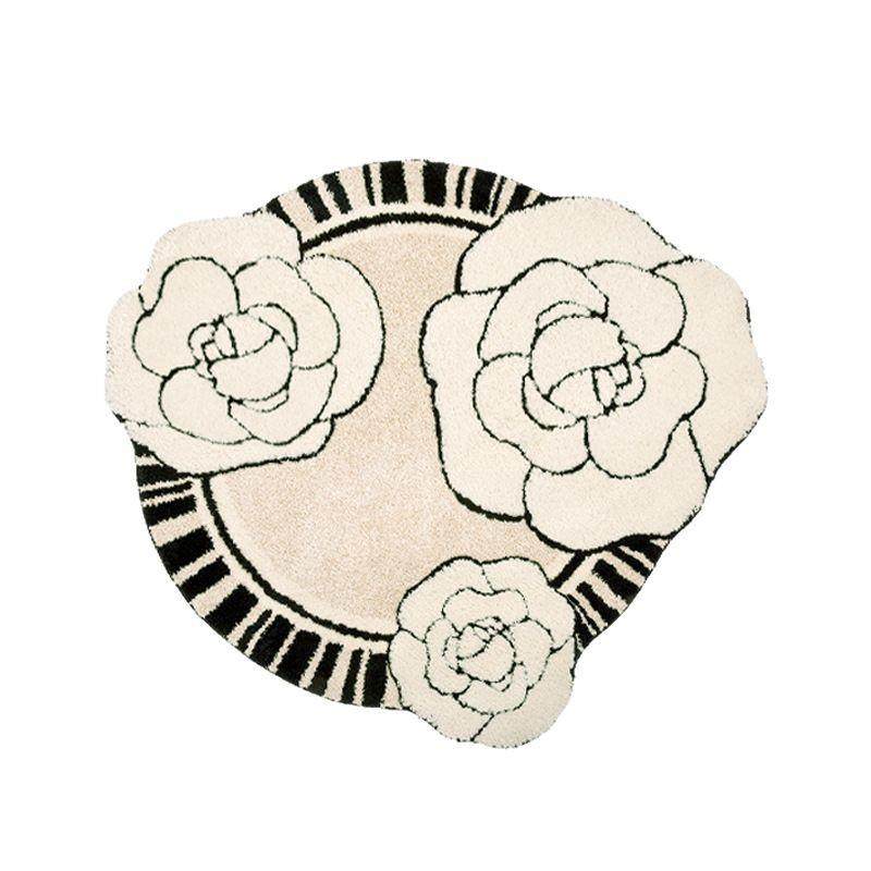 法山茶花卧植绒地毯簇绒梳式客厅耐脏可机洗室妆台脚垫衣帽LY山茶,淘宝优惠券,粉丝福利购,淘宝优惠卷