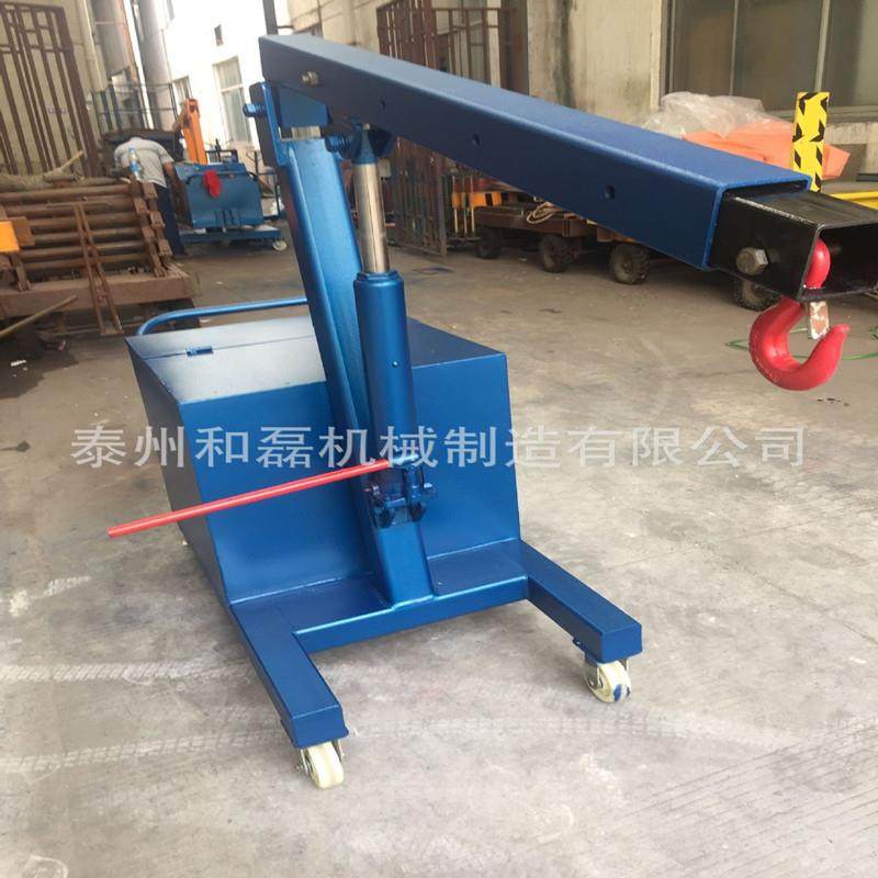 直销FPD配重式液压小吊车手动旋转吊车小吊车,淘宝优惠券,粉丝福利购,淘宝优惠卷