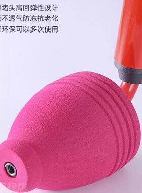日本马桶堵塞强力疏通器家用一炮通高压气下水道神器厕所专用工具