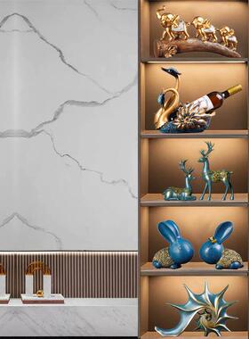 轻酒71927891柜装饰饰品摆架件客厅电视柜红酒玄奢关高档家居装套