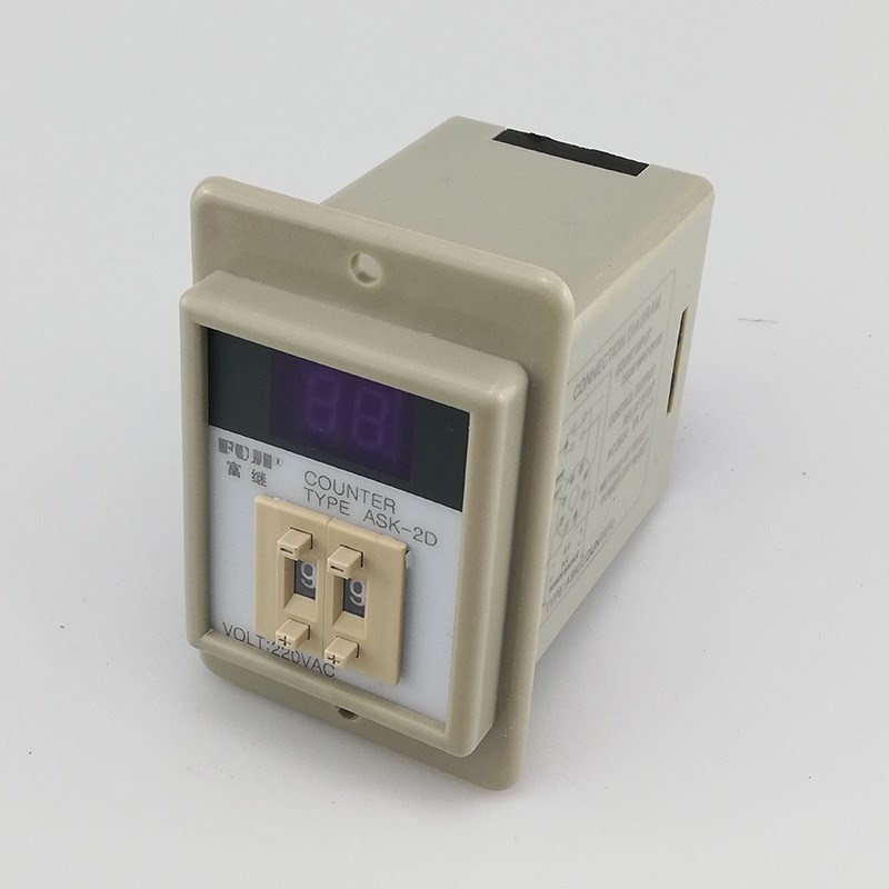 Fuji富继上海富威ASK-2D 3D多功能数显计数器触点计数AC220VDC24V - 图2