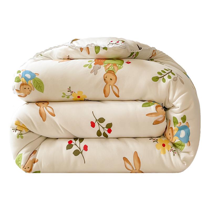儿童被子秋冬四芯季通用幼儿园宝宝午睡专DEZ用a类春秋棉被被120x - 图3