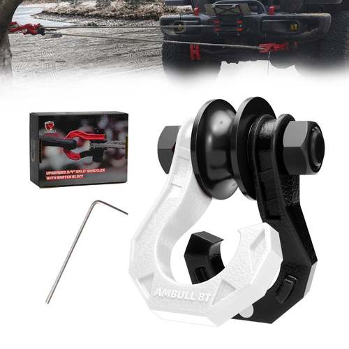 加强改进新越野车QXF拖车钩分体式一开带一合品滑轮两头防盗磁更 - 图3