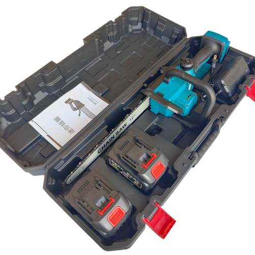 园林电动高枝电剪高枝锯充伸缩无锯锂电链IOD锯式果园刷修枝剪 - 图2