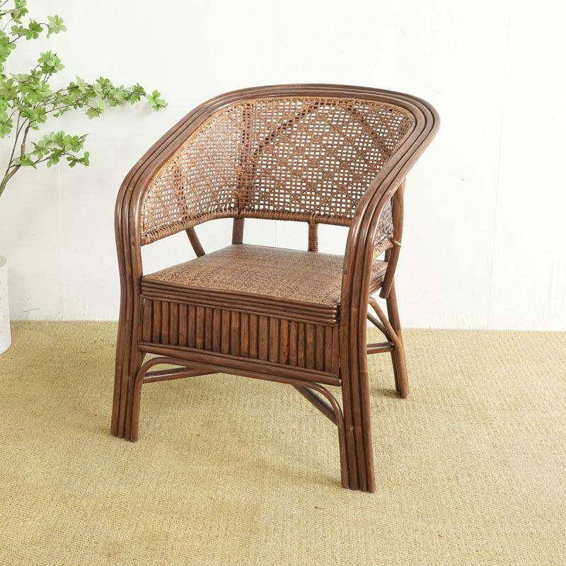 印尼天真藤椅单人老人DPH靠背然编织家用老式编竹藤休闲阳台藤椅,淘宝优惠券,粉丝福利购,淘宝优惠卷