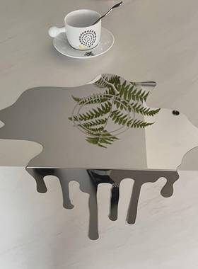 轻奢不流体水滴立体摆件板房锈客厅餐桌钢吧台样F97HS96T桌面装饰