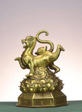 四神兽青铜龙武白虎朱雀玄家居店铺装铜饰NZR摆件四方四位神