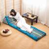 Thai style seat cushion and backrest integrated, Southeast Asian style triangle cushion, folding reclining cushion with large backrest suitable for bay windows