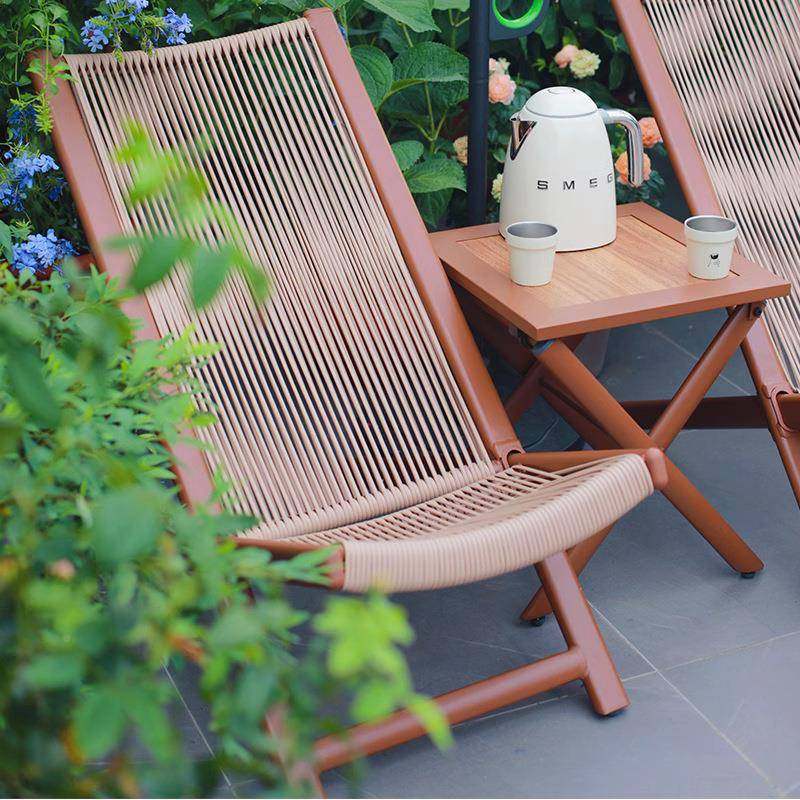 躺中椅新式简约家云栖用休闲椅子睡大人外午休午靠背椅户藤椅三件,淘宝优惠券,粉丝福利购,淘宝优惠卷