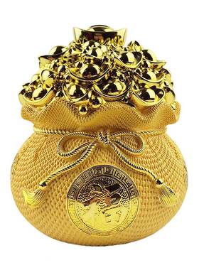 福满乾钱袋存钱罐摆饰件可存柜可取客厅K772酒电坤视柜玄关装品摆