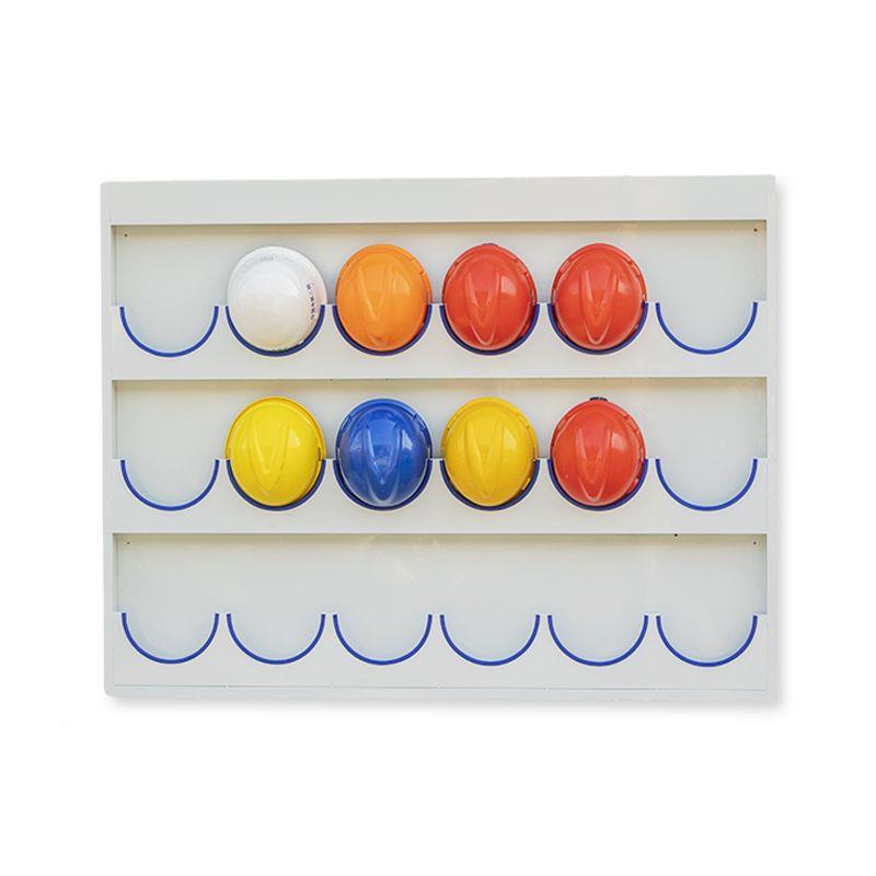 帽雅族安全架挂壁式安壁雅族全支架存放架安全帽架挂1帽-50格现货 - 图3