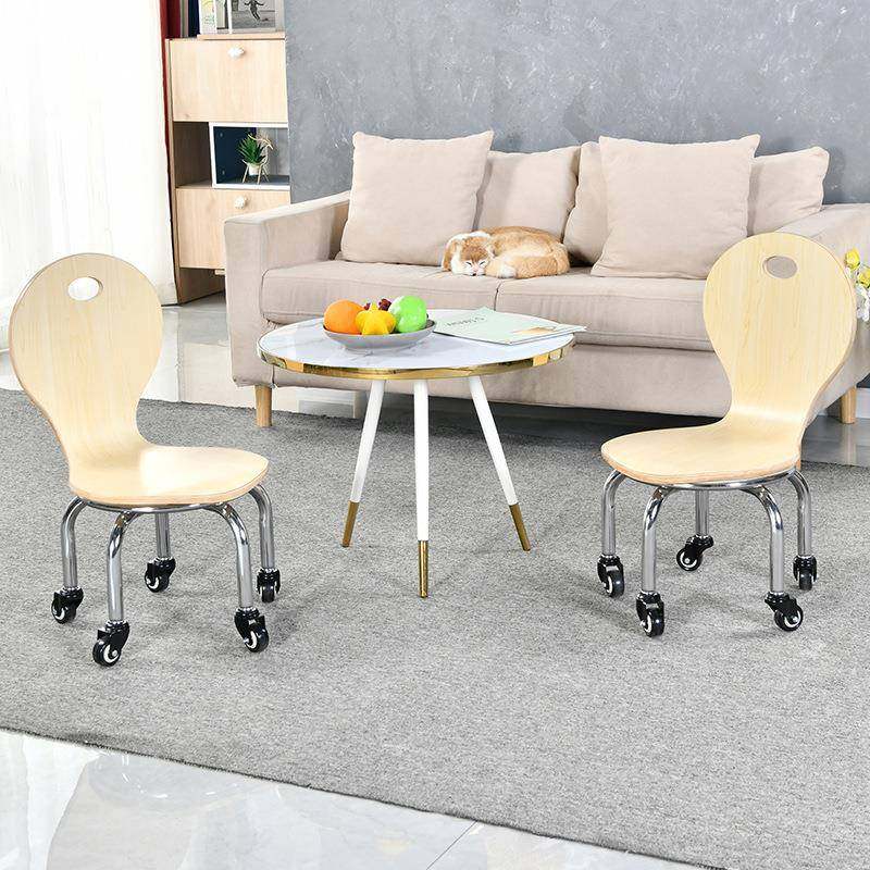 实移动现代带轮木小凳矮凳HNB简约滑轮凳子凳椅皮沙圆发凳修脚凳,淘宝优惠券,粉丝福利购,淘宝优惠卷