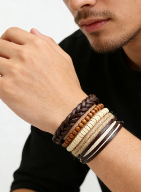 马丁Martin同款五件套装手链