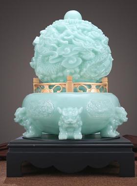 招财九转乾桌坤鼎摆件大号入玄tb-60237关客屏风门厅家居办公室装