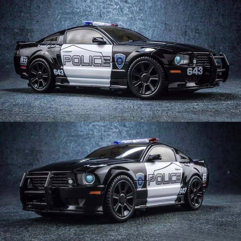 男孩儿童模型变形玩具电影5电警车判Z官LS器02影5路障合金版243机,淘宝优惠券,粉丝福利购,淘宝优惠卷