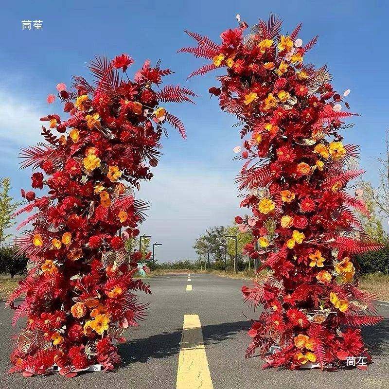 婚t$*&u+h$庆道艺拱门铁花架牛门户外爬藤架羊具角门门草坪婚礼摆,淘宝优惠券,粉丝福利购,淘宝优惠卷
