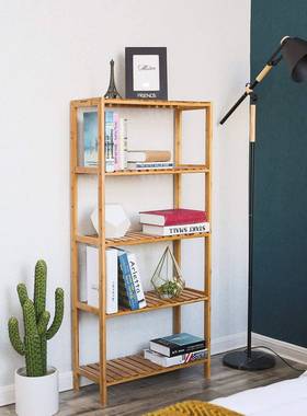 竹制花架多层功能浴室厨架房起OPX-CJ00居室支植物架实用储物架