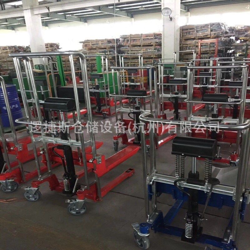 手动轻型串杆堆高车升高卷料升降机叉车上料装卸车液压串杆串轴车,淘宝优惠券,粉丝福利购,淘宝优惠卷