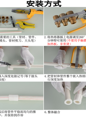 20/25/32/40/50/63PPR直接头异径变径PPR直接转4分6分1寸PPR水管