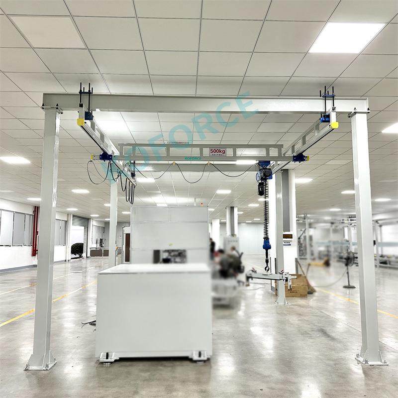 500kg组合式刚性轨道起重机配伺服提升机KBK电动刚性轨道桁吊,淘宝优惠券,粉丝福利购,淘宝优惠卷