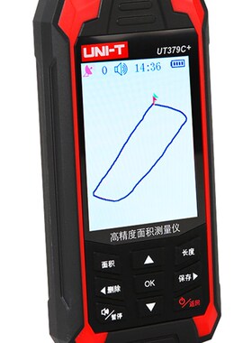 优利德UT379C+高精度测亩仪手持GPS土地面积地亩测量仪车载量地仪