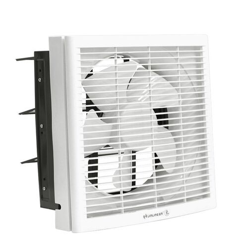 金羚6寸排气扇厕所浴室方形换气扇半塑金属带网通风机APB15-3-1M1 - 图3