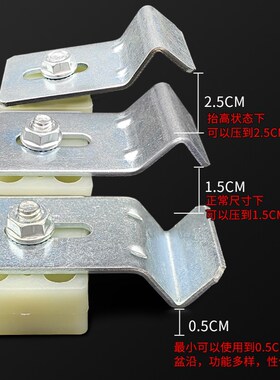 科勒台下盆专用扣件免打孔卡扣陶瓷洗手盆安装固定防脱落紧固配件