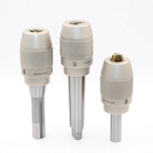 炮塔铣一体式钻夹头R8柄C20直MT莫氏APU1316铣床自紧数控CNC30bt4 - 图0