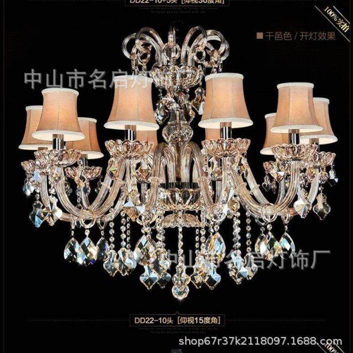 欧式晶吊灯客厅灯厅02水5新款复2ZB556483古蜡烛水晶灯现代简约轻,淘宝优惠券,粉丝福利购,淘宝优惠卷