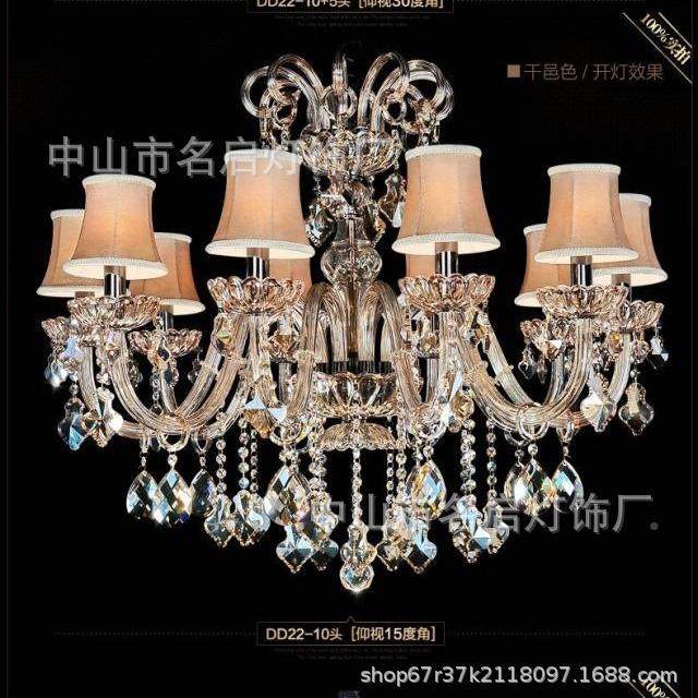 欧式晶吊灯客厅灯厅02水5新款复2ZB556483古蜡烛水晶灯现代简约轻,淘宝优惠券,粉丝福利购,淘宝优惠卷
