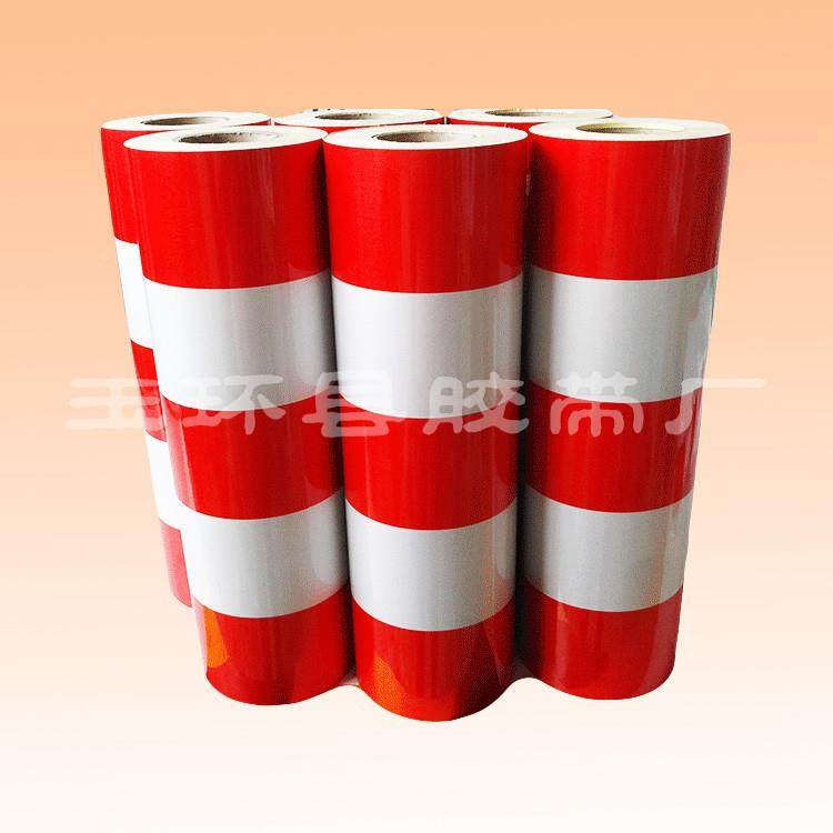 电线红白反膜光黑黄453示反光贴杆防撞反光贴警示警安全柱反光条,淘宝优惠券,粉丝福利购,淘宝优惠卷