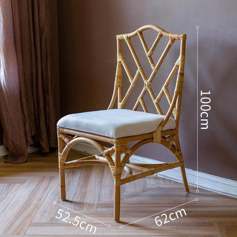 民宿庭院真藤餐椅天然编藤艺椅子藤背餐椅QY-ZT66休闲靠背靠人藤,淘宝优惠券,粉丝福利购,淘宝优惠卷