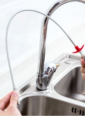 厨房通下水道疏通器 弹簧管道疏通工具家用毛发头发清理器60CM