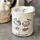 Dirty clothes basket, high-looking foldable clothes basket