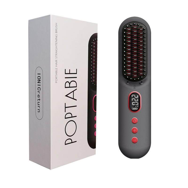 无线直发器负离子充电便携旅行卷直两用神器迷你便携式直发梳,淘宝优惠券,粉丝福利购,淘宝优惠卷
