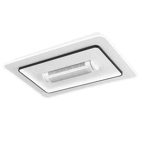 新款无风扇灯496星空吸顶灯客风厅卧室餐厅灯大力护眼吸叶顶风扇 - 图3