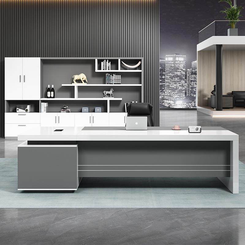 板老桌101简约现代经总理桌大气裁桌白色时尚主管办公桌组椅合大,淘宝优惠券,粉丝福利购,淘宝优惠卷