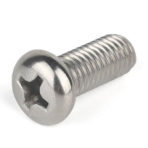 201锈钢十字盘头螺丝半圆头机螺蘑菇头螺栓M不8*123OLV钉040 - 图3